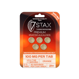 7stax premium 7 oh kratom alkaloid tablets (500mg 5 count)
