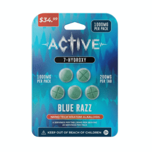 active 7 oh + nano tech tablets (1000mg 5 count)