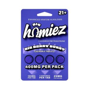 big homiez 7 oh tablets (400mg 4 count)