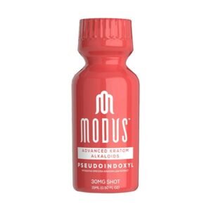 modus pseudoindoxyl kratom shot (30mg)