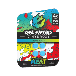 straight heat one fifties 7oh tablets (600mg 4 count)